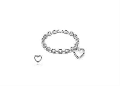 White Gold Plated | Charm Anklets